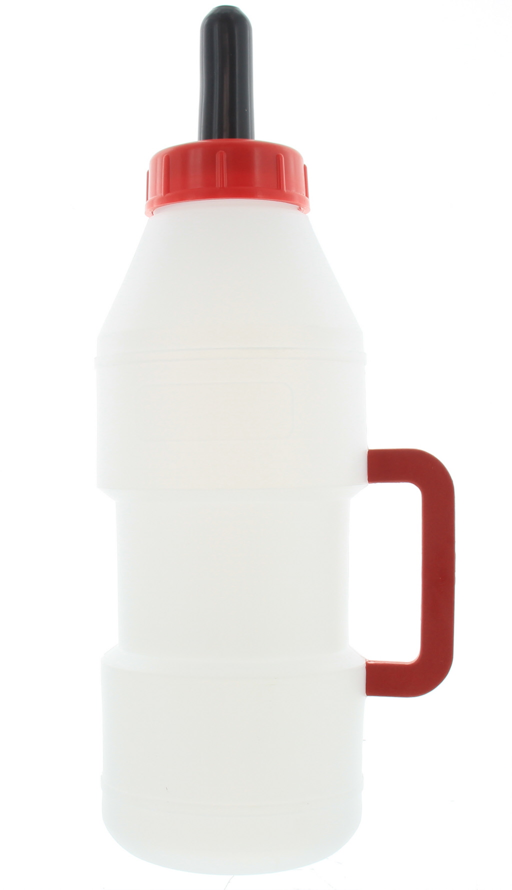 Kalverdrinkfles 2.5 liter rood handvat