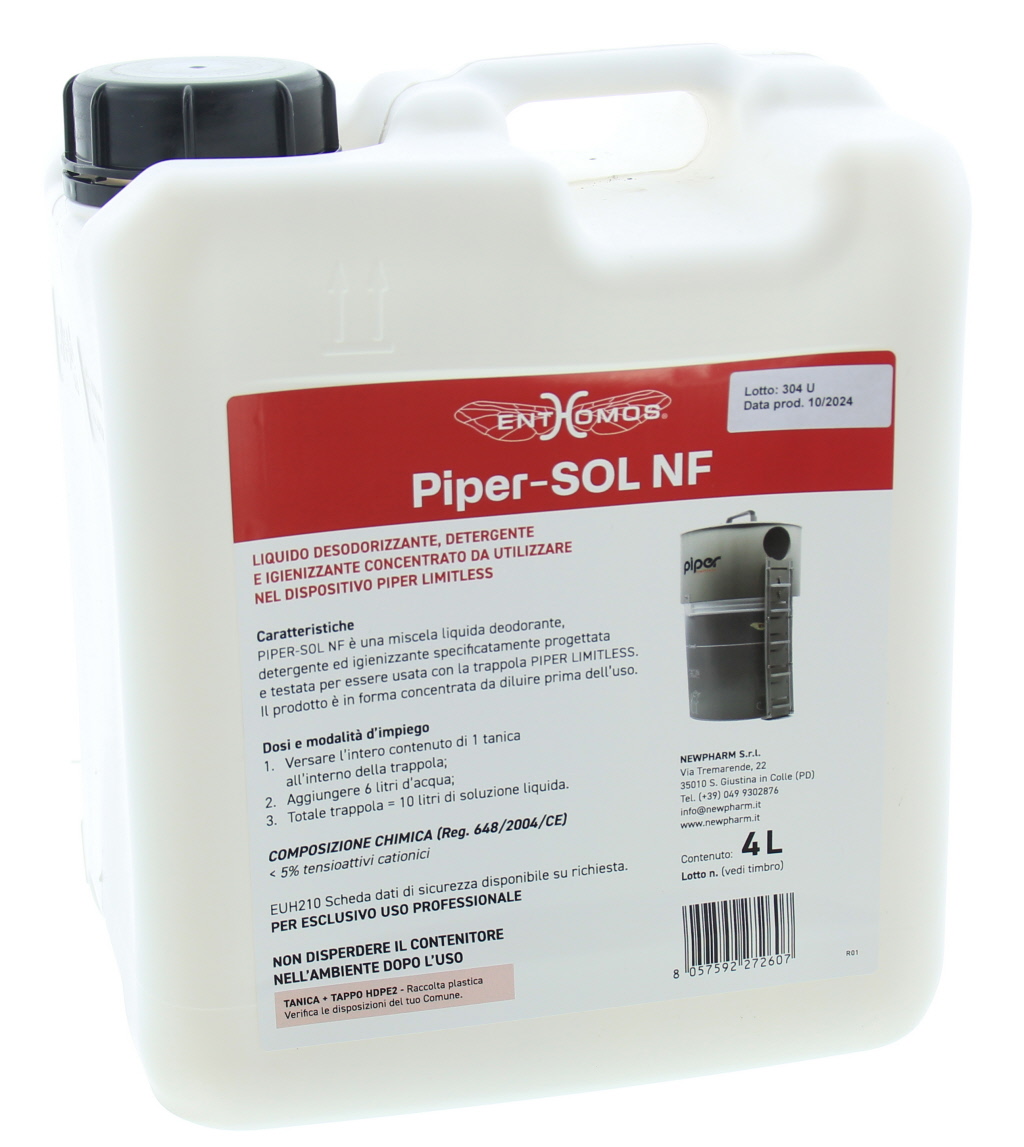 Piper Ecotrap vloeistof 4L.