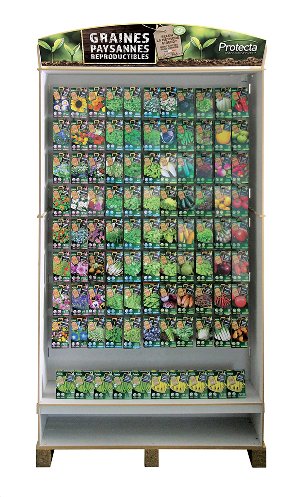Display Protecta zaden