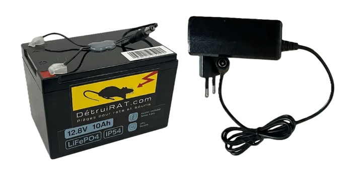 Accu+laderDestroyRAT Maxi-Prises 6000V