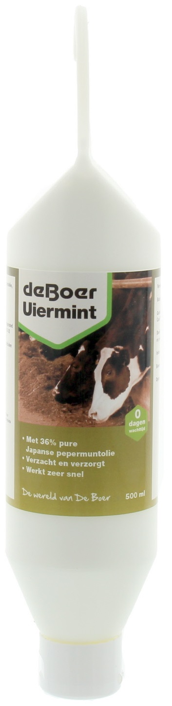UIERMINT 36% DE BOER DRACHTEN 500ML.