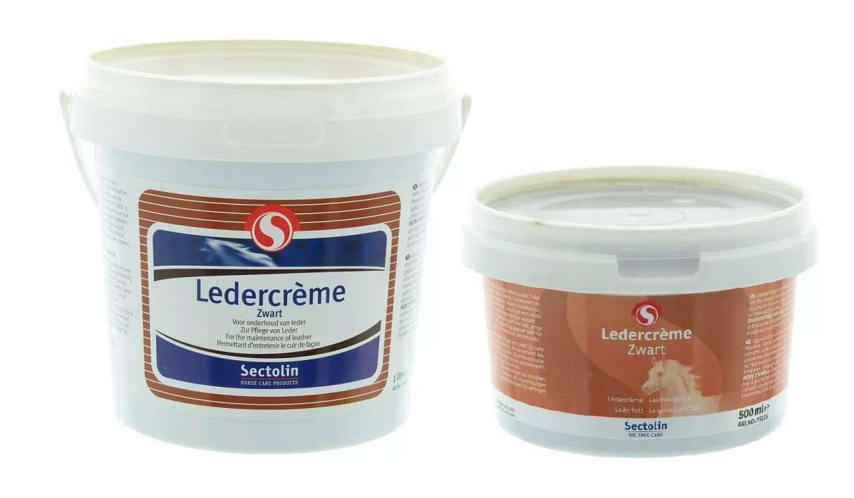 Ledercreme zwart