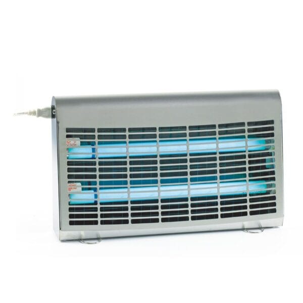 Vliegenlamp Well 30 Inox 2x15W