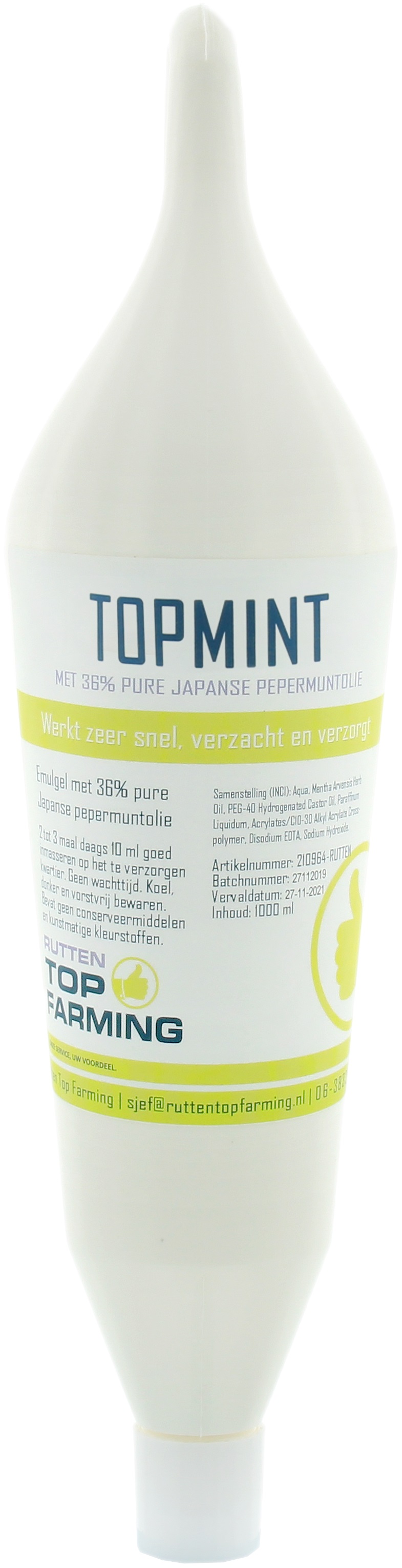 Topmint 36% RUTTEN TOP FARMING 1000ML.