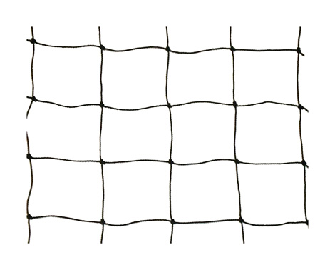 Duivennet zwart 0,9mm, 50x50mm, 5x5m