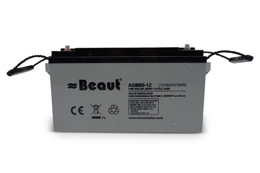 Accu semi tractie 12V 80AH AGM (Scarey)